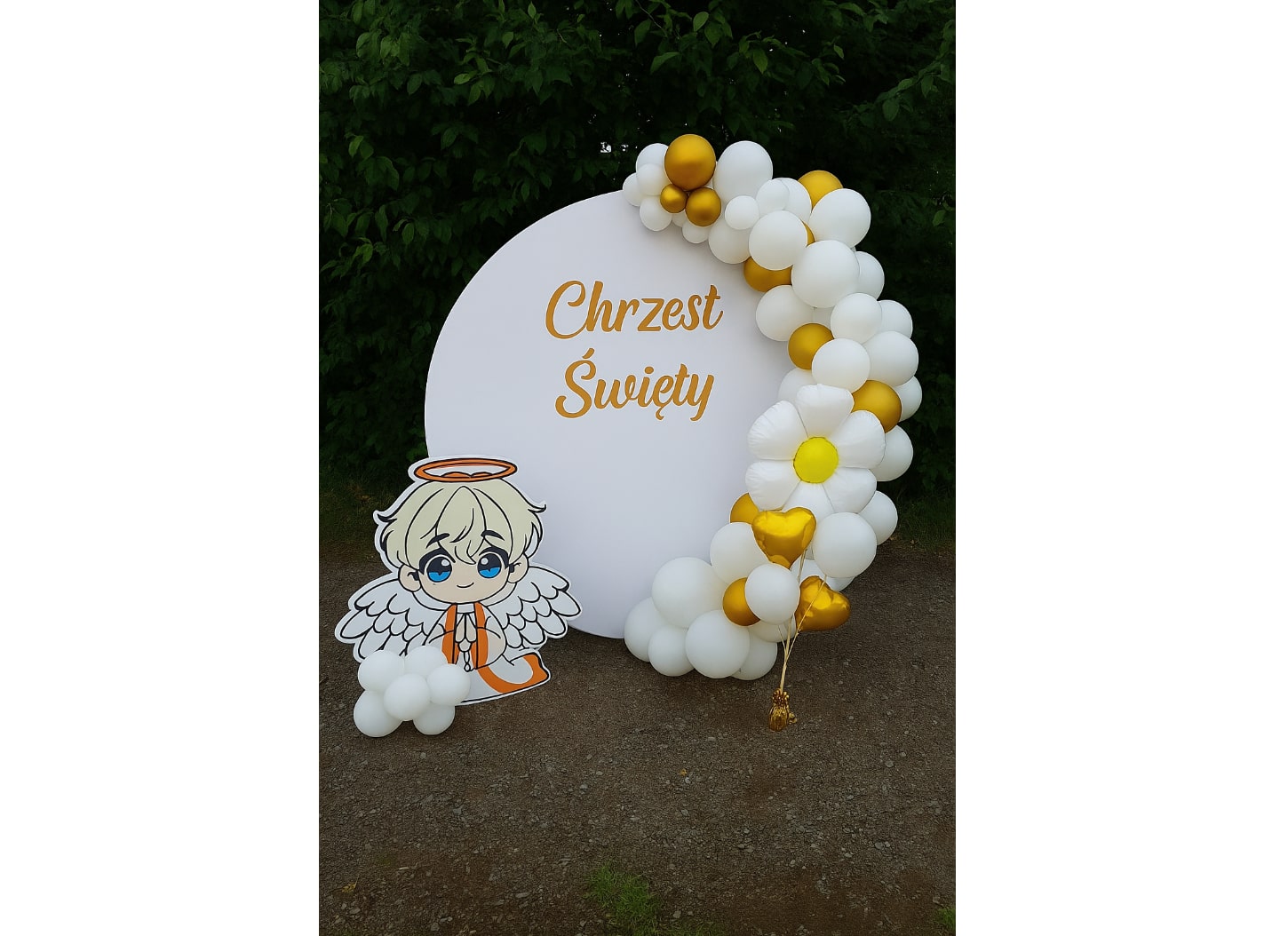 Ścianka na Chrzest z tłem (1)