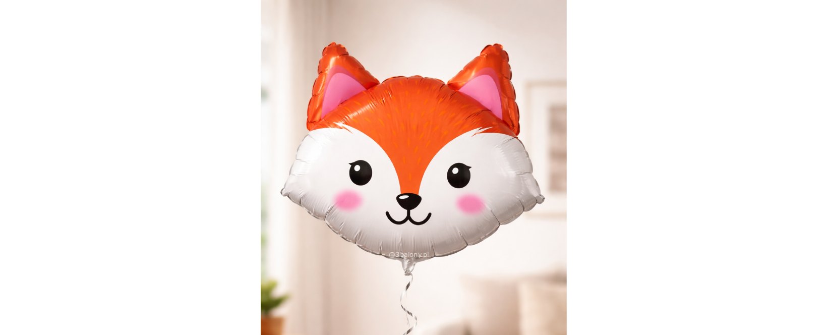 Balon foliowy lisek z helem