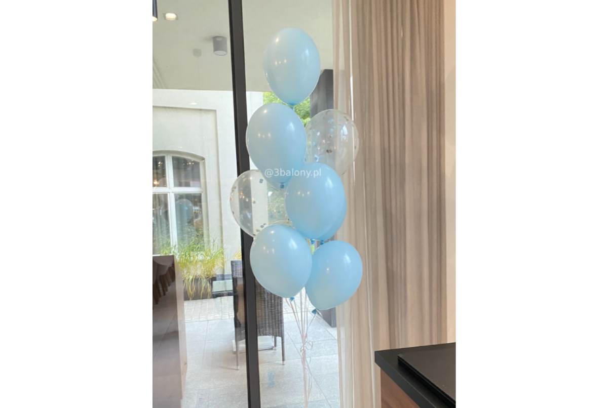 Bukiet balonowy na powitanie z 10 balonów