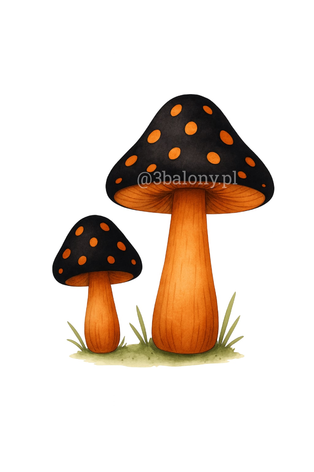 Halloweenowe Muchomory