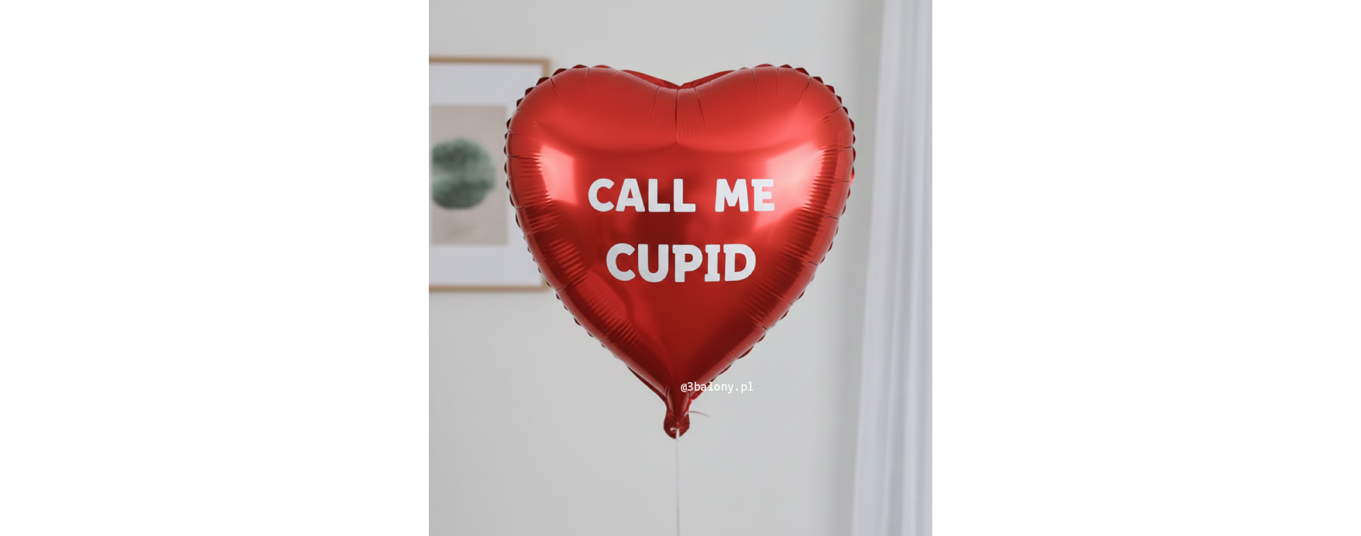 Balon serce Call me cupid