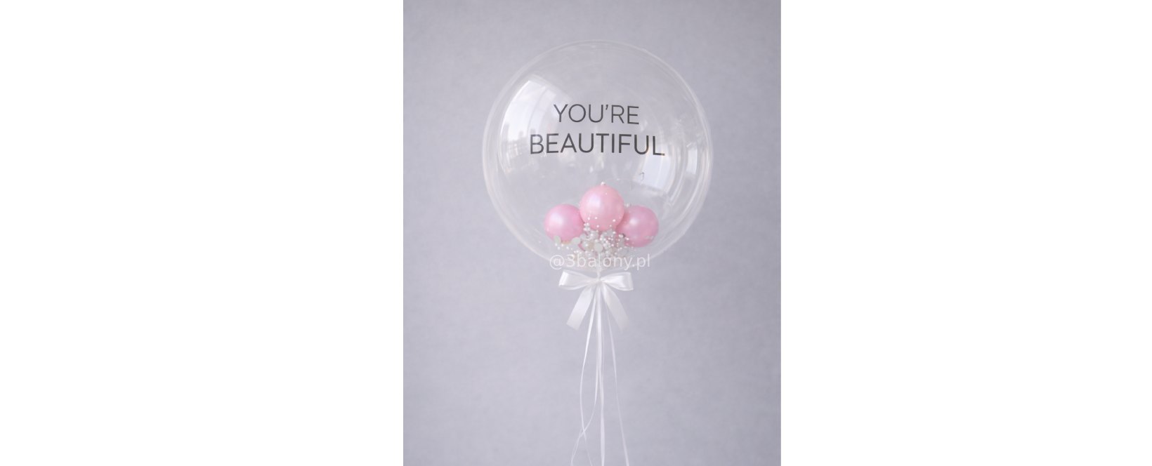 Balon bubble YOU’RE BEAUTIFUL