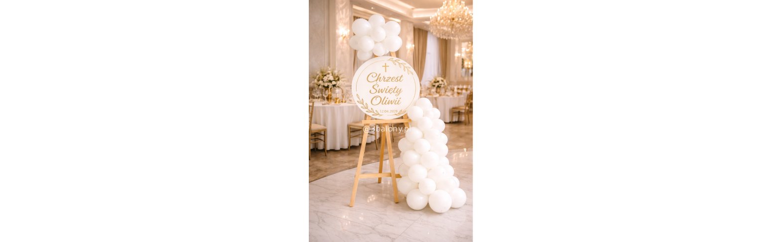 Sztaluga na Chrzest Święty Oliwii (zwrotna)